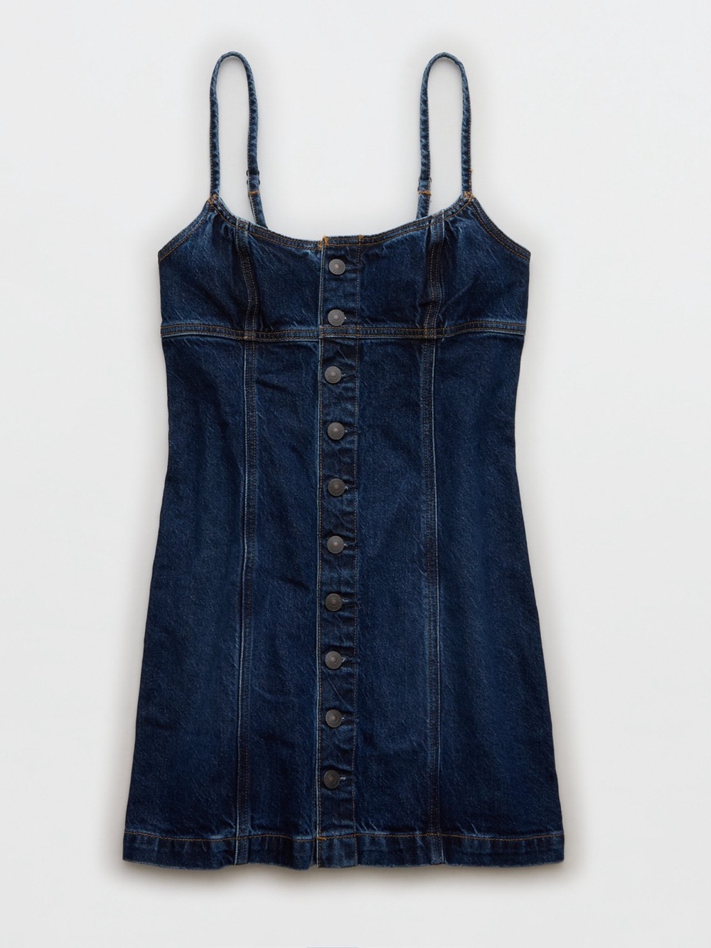 AE Denim button up mini dress